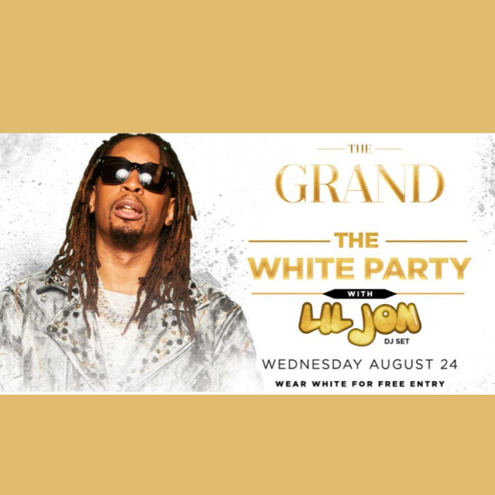 The White Party with Lil Jon | The Grand Boston 8.24.22