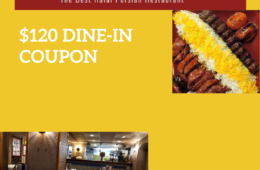 $120 Dine-In Coupon