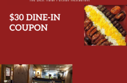 $30 Dine-in Coupon