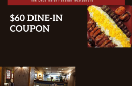 $60 Dine-In Coupon