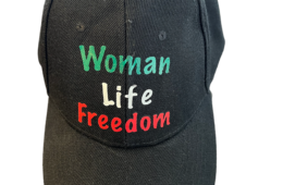 Woman life freedom adjustable cap
