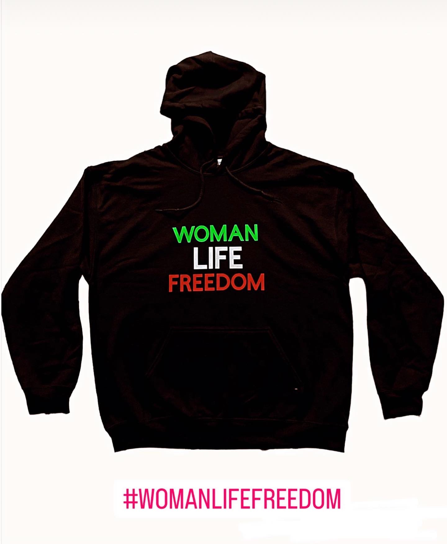 Unisex black Hoodie